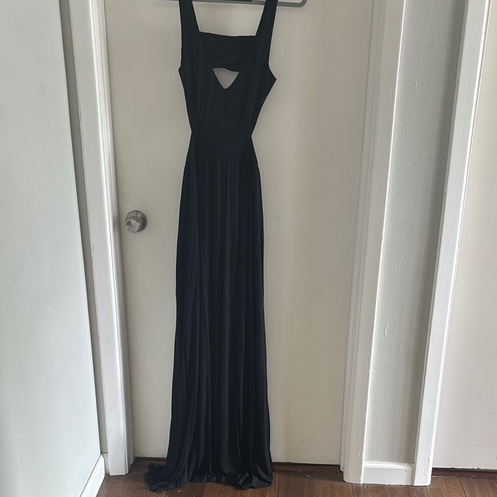 Elegant Black Evening Gown